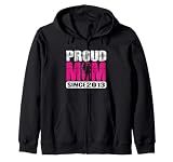 Diseño Proud Mom Since 2013 con Proud Mom 2013 Mom 2013 Mother 2013 Saying Design.