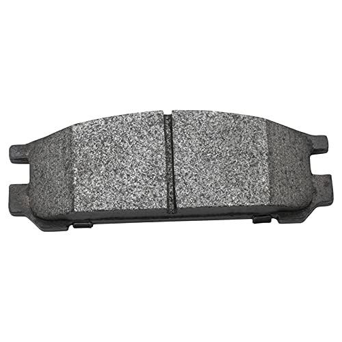 Image of TRQ Rear Brake Pad & Rotor Kit, with Chemical Kit Parking Brake Shoe Set Semi-Metallic Compatible with 1993-1999 Subaru Impreza 1995-1999 Legacy