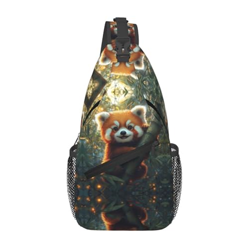 Mochila de hombro tipo sling para trekking y viaje miniatura 1