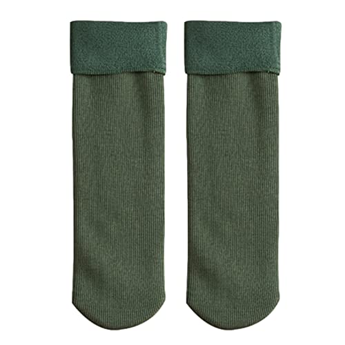 Winter Knusse Sokken | Zachte thermische wintersokken voor dames | Vrouw Winter Dikker Warme Sokken Dames Naadloze Zachte Fluwelen Sneeuw Sok Voor Dames En Heren Lingjiong - Afbeelding 8