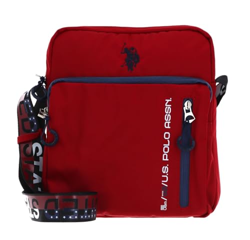 Sac à épaule U.S. Polo Assn. Bozeman rouge pour femme