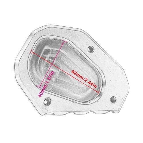 Extension béquille latérale Tiger 900 stabilisateur moto - 6