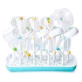 Baby Bottle Drying Rack with Drainer, Termichy Countertop Bottle Holder for Baby and Toddler