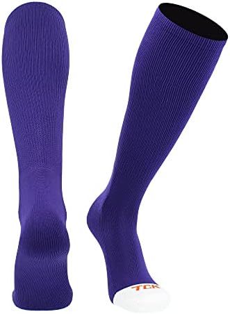 TCK Prosport Performance Tube Socks (Purple, Medium)