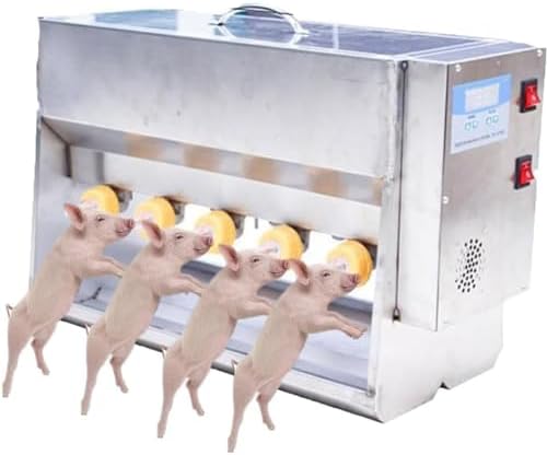 Durable Livestock Milk Feeder with Multiple Nipples - Efficient Piglet Feeding Bottles for Farms and Ranches, Perfect for Animal Care and Dairy Operations
