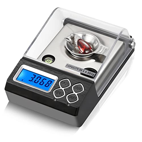 Báscula digital portátil para joyería 50g 0.001g miniatura 5