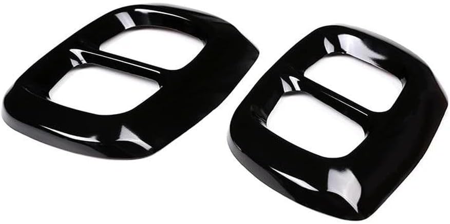 Spare Parts For Benz GLA GLB Class GLA200 220 260 2015-2019 Stainless Steel Dual Exhaust Pipe Trim Exhause Cover Car Accessories(Black)