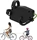 Fahrrad Abschleppseil Kinder mit Dreiecktasche,Elastisches 2.5M Fahrrad Traktionsseil,Eltern Kind Zugseil Abschleppseil Traktionsseil,Tragfähigkeit 500 lbs für Kinder MTB Bike (Model A, Einheitsgröße)