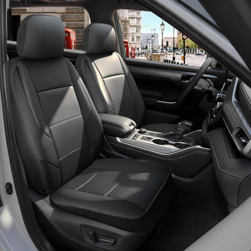 GIANT PANDA Front Car Seat Covers Custom Fit for Toyota