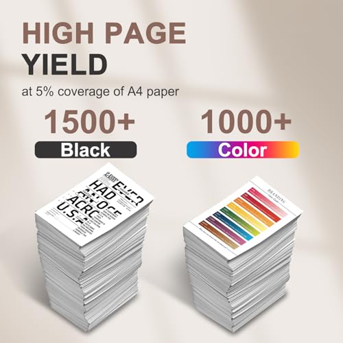 Image of High Yield LC504 LC504XL Ink Cartridge 4-Pack