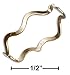 12 Karat Gold Filled Wire Wave Band Ring