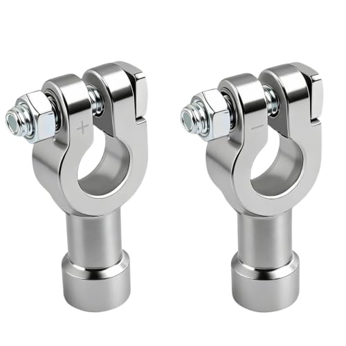 2PCS Car Battery Terminal Connectors Adapter