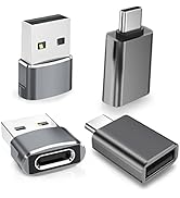 Basesailor USB Type Cメス から USBオス 変換アダプター、タイプ Cオス-USB A 3.0メス アダプタ OTG コンバーター 4パック、が対応可能 iPhone 16...