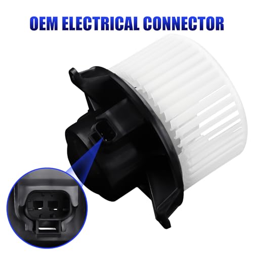 AC Blower Motor with Fan Fits for 2003-2009 Hummer H2, 03-07 Chevy Silverado Avalanche GMC Sierra 1500 2500 3500 HD Cadillac Escalade HVAC Heater Blower Motor Replaces# 700101 by LCWRGS - Image 5