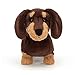 Jellycat Otto Sausage Dog Stuffed Animal, Medium 11.5 inches - Dogs and Puppies Plush Toy - Classic Children's Gift