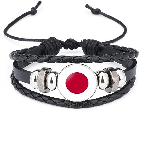 Pulsera Con Bandera Japonesa: Pulsera Con Patrón De Bandera, Pulsera Con...