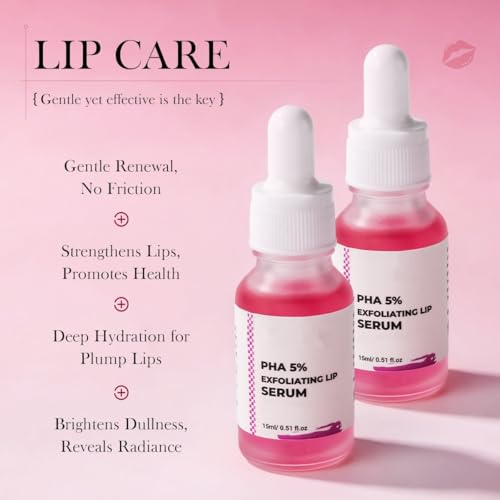 Sérum Exfoliant Lèvres PHA 5% pour lèvres sèches - 5