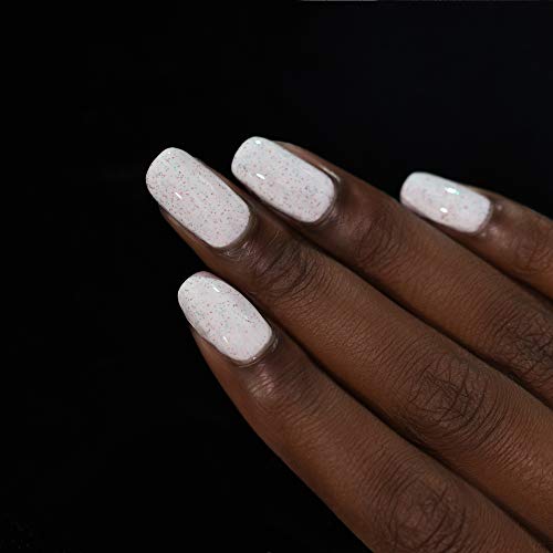 Image of ILNP Christmas Cookie - Creamy White Speckled Nail Polish, Chip Resistant, 7-Free, Non-Toxic, Vegan, Cruelty Free, 12ml