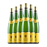 Caja de 6 Botellas de 75 cl Hugel & Fils Riesling Gentil Alsace 75 cl Vino blanco (Caja de 6 Botellas de 75 cl)