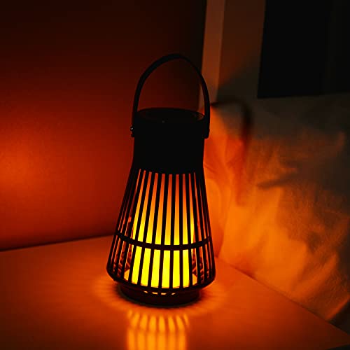 Outdoor Bluetooth Speaker with Flame Atmosphere, Led Waterproof Wireless Torch Speaker, Stereo Sound, Cool Gadgets for Camping, Yard, Party, Home, Decorations, Electronics Gifts for Men, Women, Dad by ANERIMST - Image 2