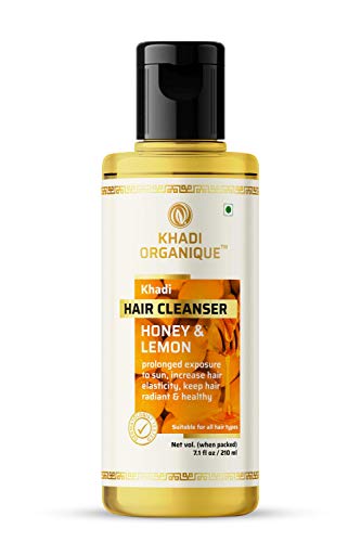 Image of Khadi Organique Honey & Lemon Juice Hair Cleanser 210 ml - Pack of 1