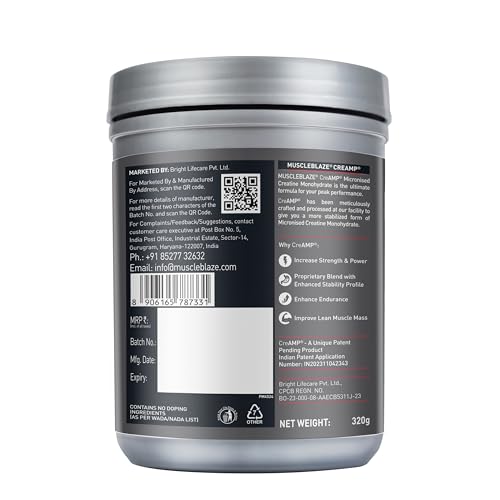 MuscleBlaze Store MuscleBlaze Creatine Monohydrate CreAMP Powder 100g - Image 8