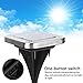 4pcs 8LED Solar Buried Light Lamp Outdoor Pathway Garden Decor