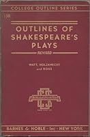 Outlines of Shakespeare's plays B000IOAAOO Book Cover