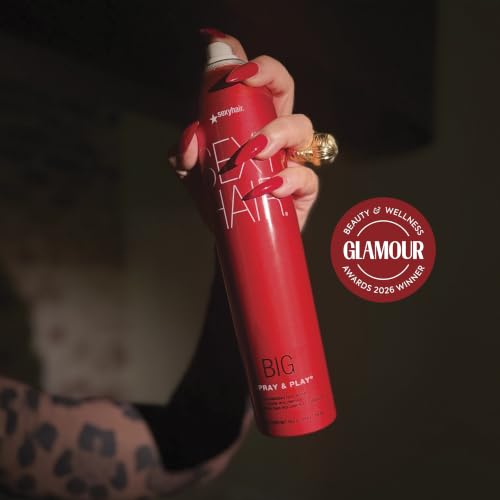 Image of SexyHair Big Spray & Play Volumizing Hairspray | Hold and Shine | Up to 72 Hour Humidity Resistance | All Hair Types