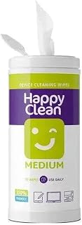 Device Cleaning Wipe Medium - 70 Stück - für Laptops, Tastaturen und iPads - Hochwertige Reinigungstücher für Mittelgroße Geräte