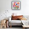 hill froeistung Bouquet Diamond Painting Kits for Adults,Roses Diamond Art for Beginners, 5D DIY Full Drill Round Gem Art Craft Home Wall Decor Gift 12x12 inch,Flower #1