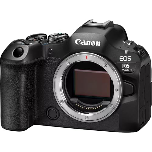 Canon EOS R6 Mark III フルフレーム ミラーレス交換レンズカメラボディ 7084C002 32.5MP | 40FPS | 7K RAWビデオ | 8.5ストップ IBISバンドル デコギアバッグ+マイク+一脚+アクセサリーキット付き