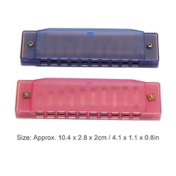 Harmonica, étui en plastique translucide portable léger pour enfants Harmonica ABS de qualité alimentaire pour scène… - Les Beatles, Paul McCartney, John Lennon, RIngo Starr, George Harrison Harmonica, étui en plastique translucide portable léger pour enfants Harmonica ABS de qualité alimentaire pour scène… – Image 7