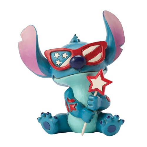 Figurine Stitch Disney originale décoration de bureau et étagère de salon miniature 8,9 cm