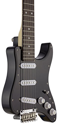 Traveler Guitar Sac de transport électrique 6 cordes Touche Catalpa noir brillant - Les Beatles, Paul McCartney, John Lennon, RIngo Starr, George Harrison Traveler Guitar Sac de transport électrique 6 cordes Touche Catalpa noir brillant – Image 8
