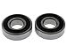 KH-PERFORMANCE Lot de 2 roulements de Roue Avant Peugeot Speedfight 1 2 AC LC Euro 1 2 Rollers MAXISCOOTER