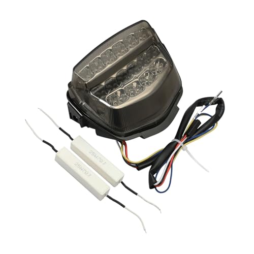 Feu arrière moto LED clignotant intégré CBR1000RR finition haut de gamme