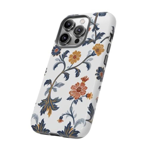 Coque iPhone 14 Pro rigide florale brillante protège des chocs - 2