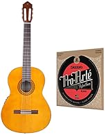 Product 1: Traditional size and feel Product 1: Product Dimensions : 100 x 37 x 10 cm Product 2: D'Addario Pro-Arte nylon string set for classical guitar combines high quality materials with the unparalleled manufacturing consistency of D'Addario Eve...
