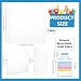 Imagen de FINGERINSPIRE 24 organizadores de almacenamiento para papel de scrapbook con 24 pestañas autoadhesivas 320 x 325 mm