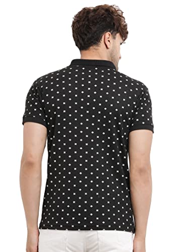 Image of LEOTUDE Men's Cotton Regular Fit T-Shirt
