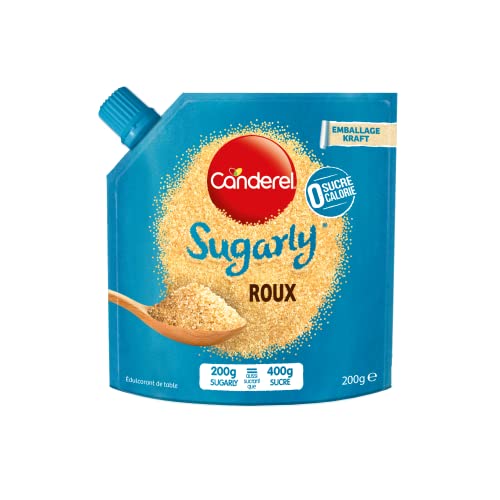 Canderel Sugarly Roux - Zéro Calorie, Alternative au sucre roux -...