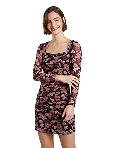 Desigual Women's Knit Dress Long Sleeve, Red, S #TOP22