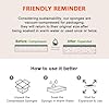 AIDEA Sponges Kitchen, 9Count, Dish Sponges Non Scratch, Natural Sponge for Non-Stick Cookware, Cellulose Scrub Sponge for Dishes, Cleaning Power for Kitchen, Bathroom, Household #3