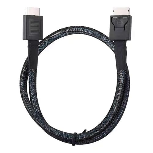Câble Oculink SFF-8611 PCIe 4.0 pour mini serveur et disque dur SAS
