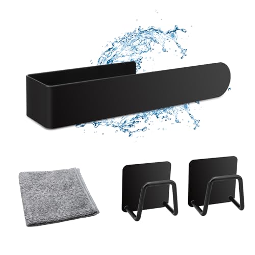 Nakutita 113 Schwarz Geschirrtuchhalter Set