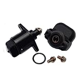 Soupape de commande d'air de ralenti et amp; Capteur de position d'accélérateur compatible avec Dodge Ram Dakota Jeep Grand Cherokee 053030657AB 56027940 4882219(Set)