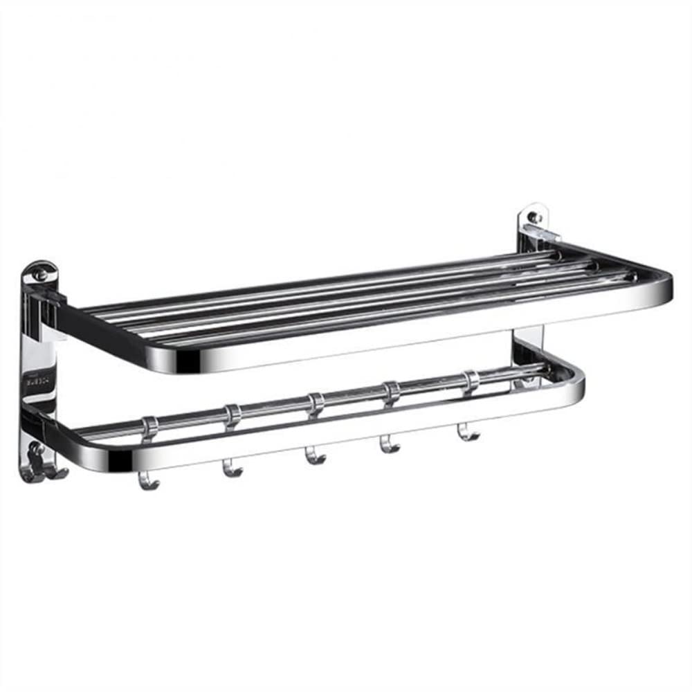 Porte-serviette mural de salle de bain CRODY support de rangement