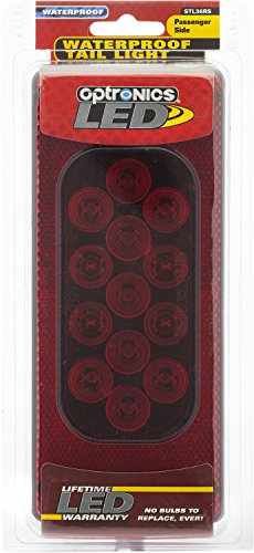 Optronics Stl36Rs Lens Combination Tail Light For Passenger Side, Red #TOP4
