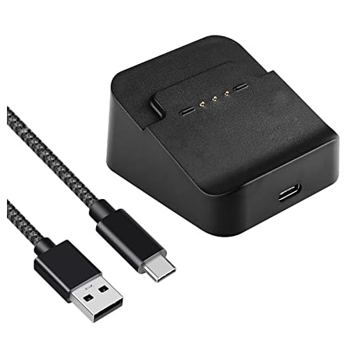 AreMe Magnetic Charging Station Dock with 10FT (3M) Charging Cable Cord for Xbox One Elite Series 2, Elite 2 Core Controller